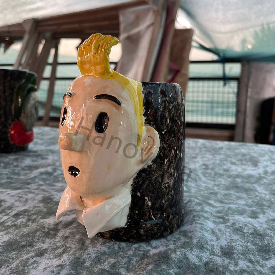 ماگ دست ساز تن تن