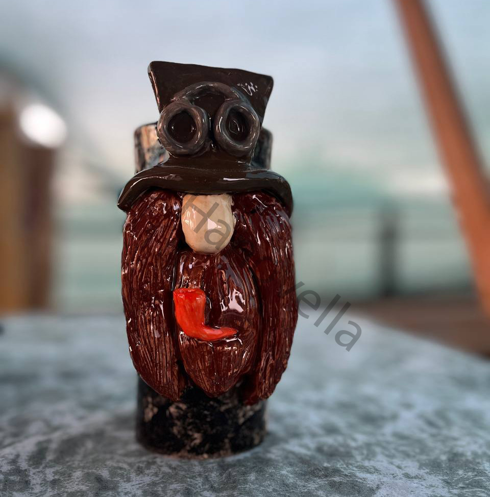 ماگ اسموتی دست ساز پیپ کش