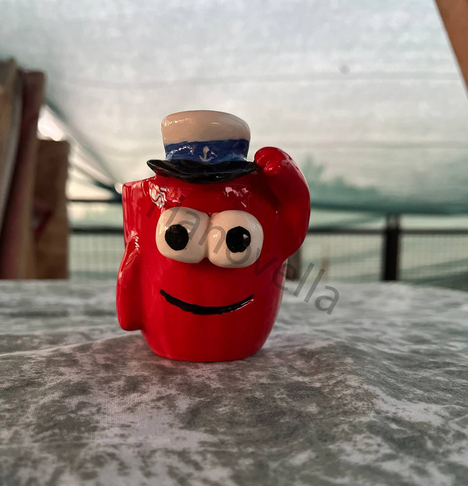 فنجان قهوه ملوان دست ساز