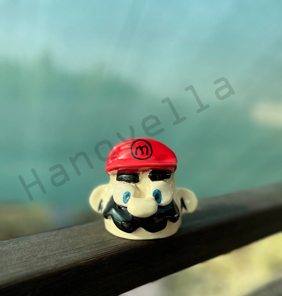 فنجان قهوه سوپر ماریو دست ساز