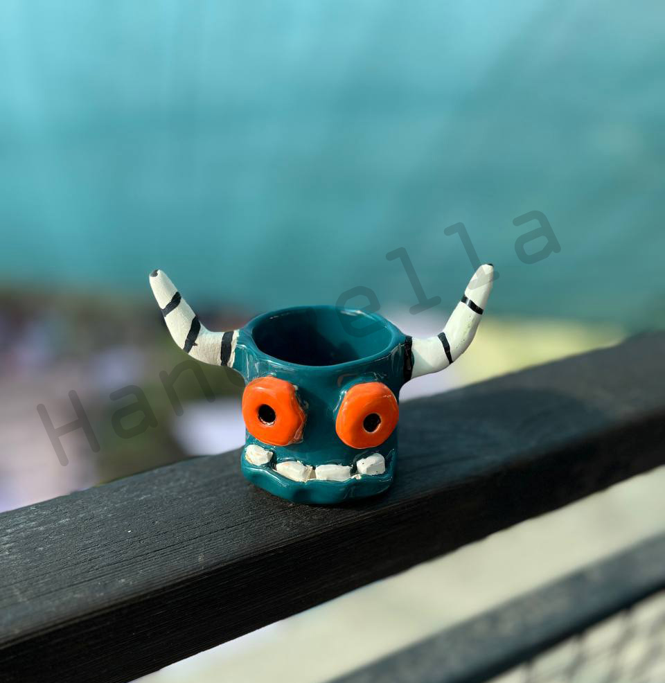 فنجان قهوه کله غازی دست ساز