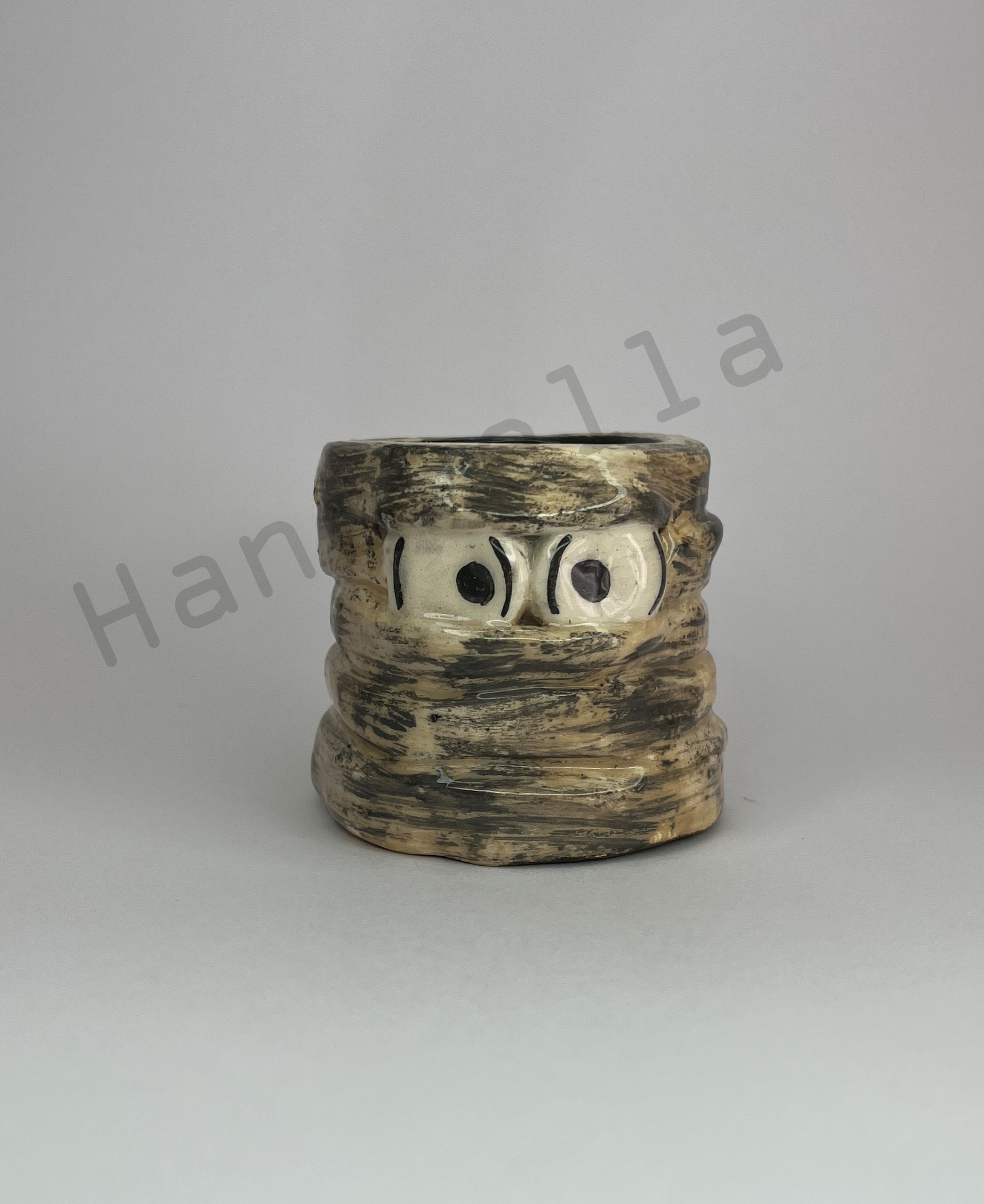 فنجان قهوه مومیایی دست ساز