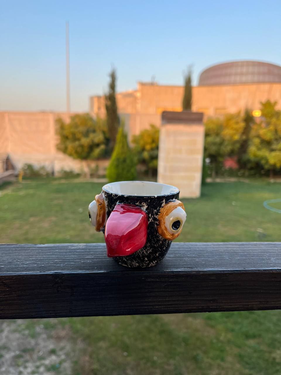 فنجان قهوه کلاغ