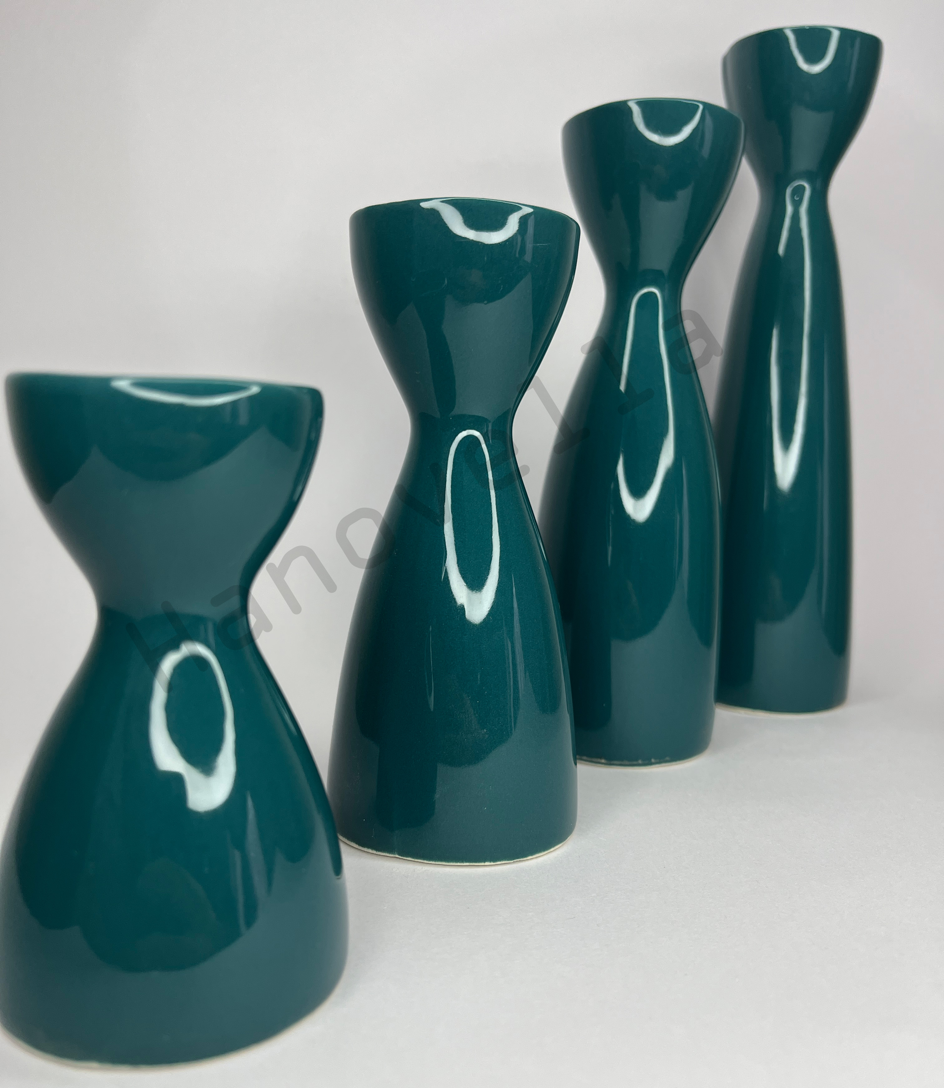 ست جا شمعی ارکیده