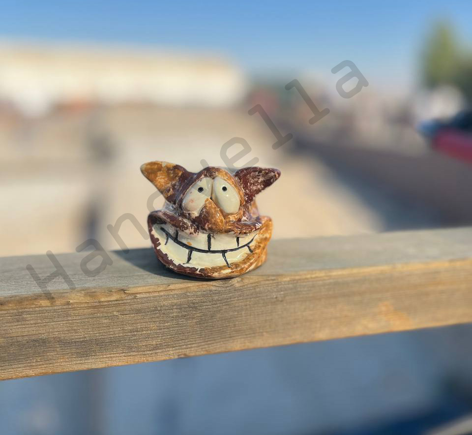 فنجان قهوه گربه دست ساز