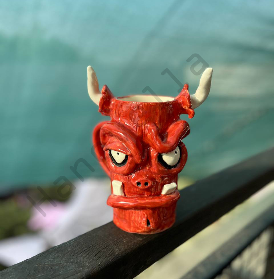 ماگ اسموتی درختی دست ساز